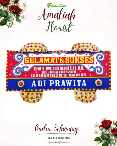 Papan Bunga Ucapan Selamat Kalijati Timur